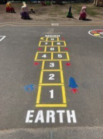 Stencils with the word Earthjpg
